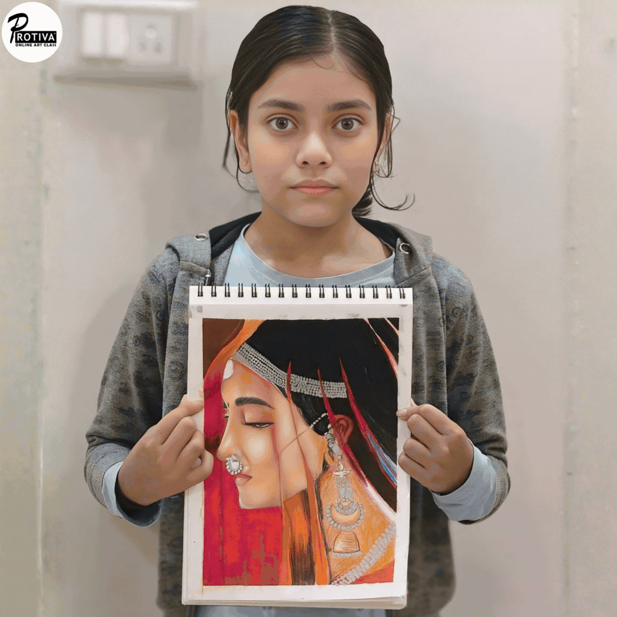 Protiva Online Art Class Student Artwork